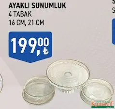 AYAKLI SUNUMLUK 4 TABAK AYAKLI SUNUMLUK 4 TABAK